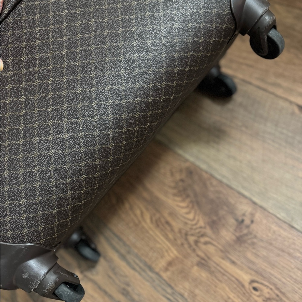 Rioni Large Monogram Leather Luggage - Picture 11 of 16